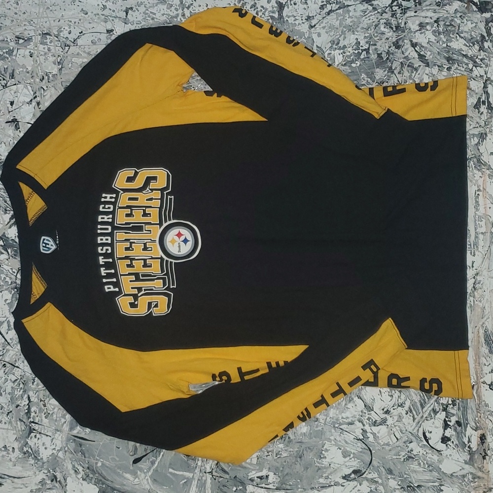 Hands High Pittsburgh Steelers mens long sleeve graphic tee